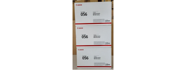 3 Toner Canon 056 Schwarz 3007C002 Neu OVP A-Ware Original LBP320 MF540  