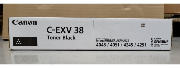 Toner Canon C-EXV38 Schwarz 4791B002 Neu OVP A-Ware Original iR 4045  