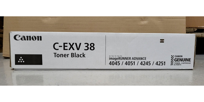 Toner Canon C-EXV38 Schwarz 4791B002 Neu OVP A-Ware Original iR 4045  