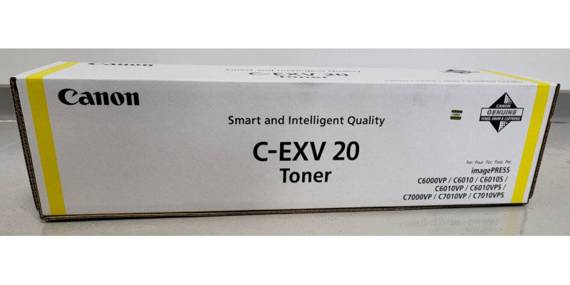 Toner Canon C-EXV20 Gelb Neu OVP A-Ware Original imagePress C6000VP . 