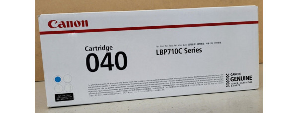 Toner Canon 040 Cyan 0458C001 Neu OVP A-Ware Original i-Sensys LBP7100C . 