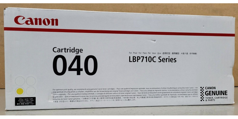 Toner Canon 040 Gelb 0454C001 Neu OVP A-Ware Original LBP710C Series  