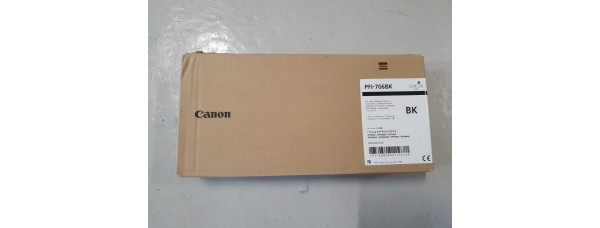 Tinte Canon PFI-706BK Schwarz Neu OVP 6681B001 IPF8300  05.2025 