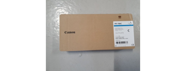 Tinte Canon PFI-706C Cyan Neu OVP 6682B001 A-Ware IPF8300  06.2025 