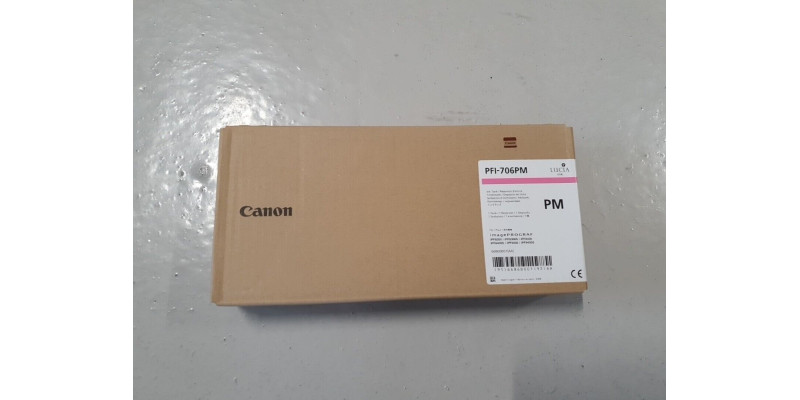 Tinte Canon PFI-706PM Photo Magenta Neu OVP 6686B001 A-Ware IPF8300 Rg 06.2025 