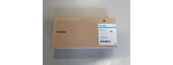 Tinte Canon PFI-706PC Photo Cyan Neu OVP 6685B001 A-Ware IPF8300  06.2025 