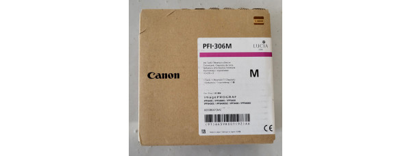 Tinte Canon PFI-306M Magenta Neu OVP B-Ware imagePrograf iPF8300  03.2023 