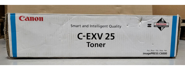 Toner Canon C-EXV25 Cyan 2549B002 Neu OVP B-Ware Original iP C6000  