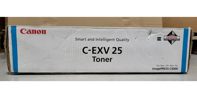 Toner Canon C-EXV25 Cyan 2549B002 Neu OVP B-Ware Original iP C6000  