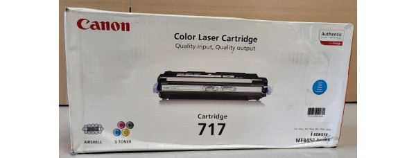 Toner Canon 717 Cyan 2577B002 Neu OVP Original i-Sensys MF8450  . 