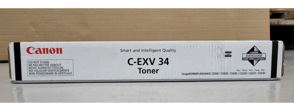 Toner Canon C-EXV34 Schwarz Neu OVP A-Ware Original iR Advance C2020  