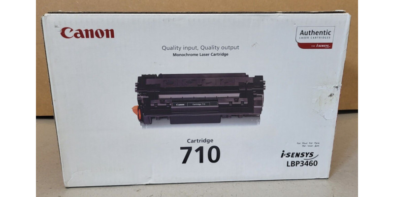 Toner Canon 710 Schwarz 0985B001 Neu OVP Original i-Sensys LBP3460 . 