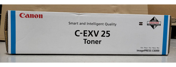 Toner Canon C-EXV25 Cyan 2549B002 Neu OVP A-Ware Original iP C6000  