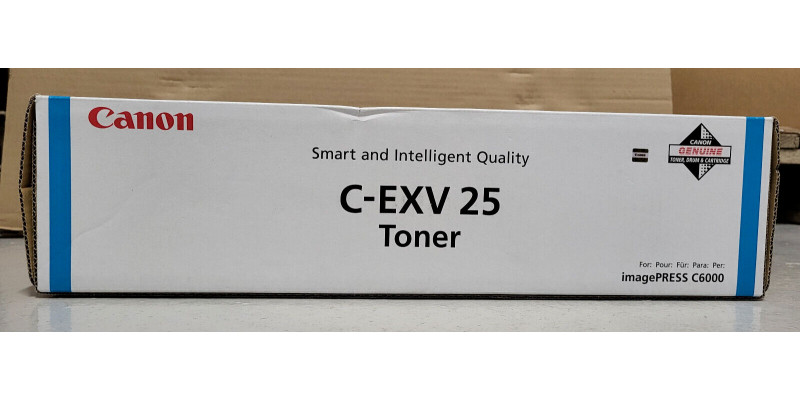 Toner Canon C-EXV25 Cyan 2549B002 Neu OVP A-Ware Original iP C6000  
