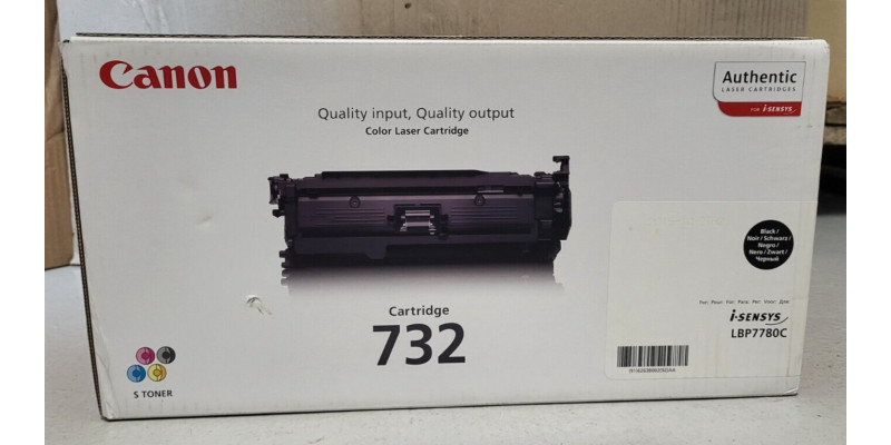 Toner Canon 732 Black Neu OVP A-Ware 6263B002 Original i-Sensys LBP7780C  