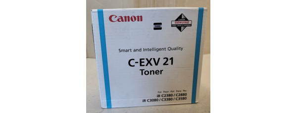 Toner Canon C-EXV21 Cyan 0453B002 Neu OVP A-Ware Original IR C2880 C3380  