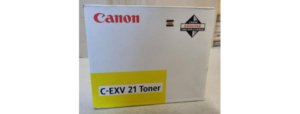 Toner Canon C-EXV21 Gelb 0455B002 Neu OVP A-Ware Original iR C2880 iR C3380  