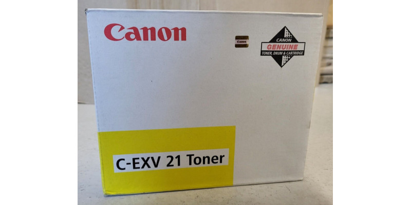 Toner Canon C-EXV21 Gelb 0455B002 Neu OVP A-Ware Original iR C2880 iR C3380  