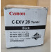 Toner Canon C-EXV39 Schwarz 4792B002 Neu OVP Original iR 4025i  