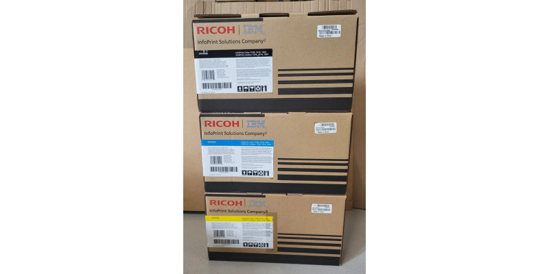 3 Toner Canon 39V0303 39V0305 39V0306 Neu OVP A-Ware InfoPrint Color 1534 . 