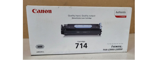 Toner Canon 714 Schwarz 1153B002 Neu OVP B-Ware Original i-Sensys Fax-L3000  