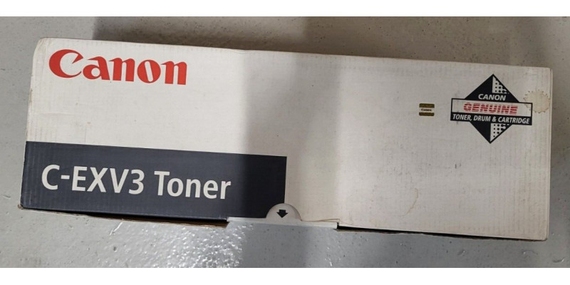 Toner Canon C-EXV3 Schwarz 6647A002 Neu OVP A-Ware Original iR 2200  