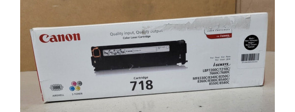 Toner Canon 718 Schwarz 2662B002 Neu OVP Original i-SENSYS LBP7200C  
