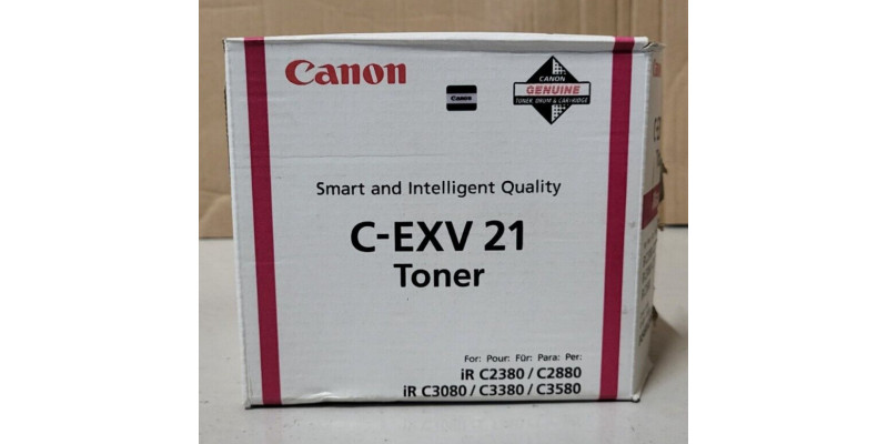 Toner Canon C-EXV21 Magenta 0454B002 Neu OVP B-Ware Original IR C2880 C3380  
