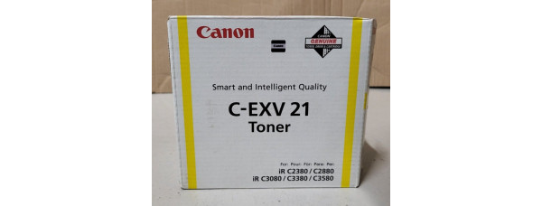 Toner Canon C-EXV21 Gelb 0455B002 Neu OVP B-Ware Original iR C2880 iR C3380  