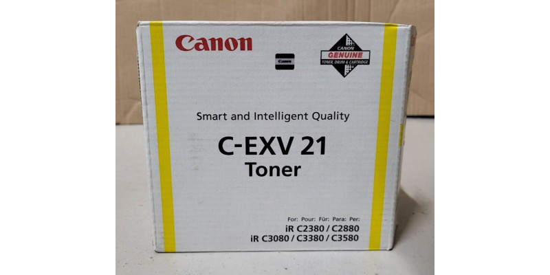 Toner Canon C-EXV21 Gelb 0455B002 Neu OVP B-Ware Original iR C2880 iR C3380  