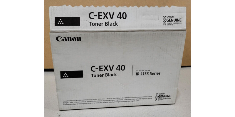Toner Canon C-EXV40 Schwarz 3480B006 Neu OVP Original iR 1133 Serie . 