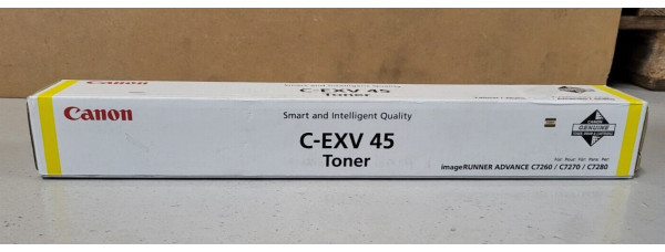 Toner Canon C-EXV45 Gelb 6948B002 Neu OVP Original iR Advance C7260 C7270 . 
