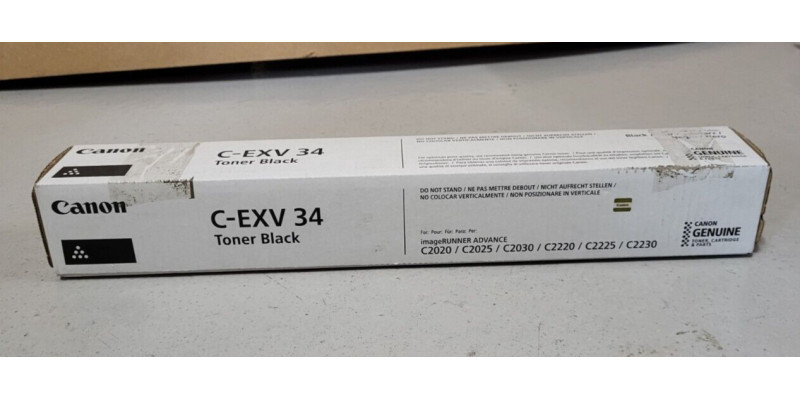 Toner Canon C-EXV34 Schwarz Neu OVP Original iR Advance C2020  