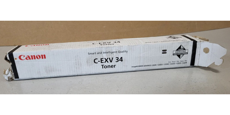 Toner Canon C-EXV34 Schwarz 3782B002 Neu OVP Original iR Advance C2020 . 