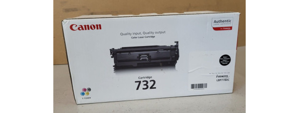 Toner Canon 732 Schwarz 6263B002 Neu OVP Original i-Sensys LBP7780C . 