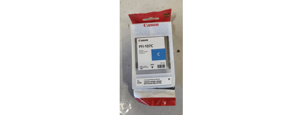 Tinte Canon PFI-107C Cyan 6706B001 Neu OVP A-Ware iPF670 Original MHD: 11.2025 