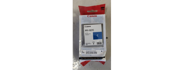 Tintenpatrone Canon PFI-107C Cyan 6706B001 Neu OVP iPF670 Original MHD: 04.2025 