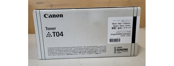 Toner Canon T04 Schwarz 2980C001 Neu OVP Original iR Advance C475 C477 . 