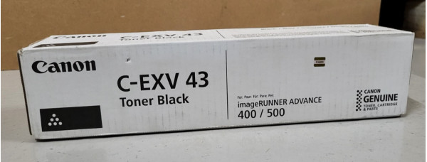 Toner Canon C-EXV43 Schwarz 2788B002 Neu OVP A-Ware Original iR Advance 400/500 