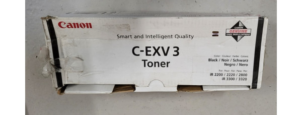 Toner Canon C-EXV3 Schwarz 6647A002 Neu OVP Original iR 2200 iR2220 . 