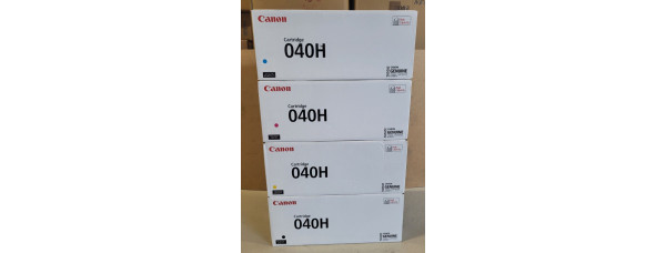 4 Toner Canon 040H Neu OVP A-Ware Original i-Sensys LBP710C Series  