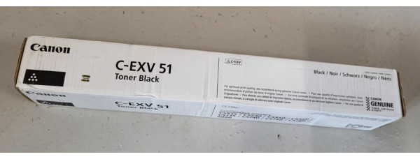 Toner Canon C-EXV51 Schwarz 0481C002 Neu OVP Original iR ADV C5535 . 