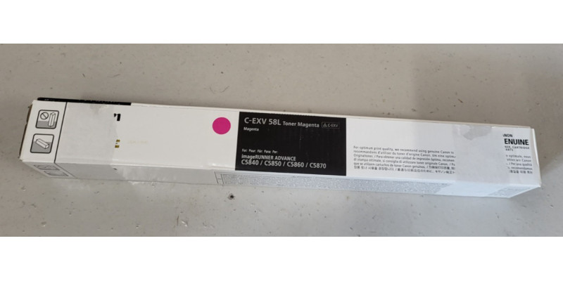 Toner Canon C-EXV58L Magenta Neu OVP Original IR ADV C5840 C5860 . 