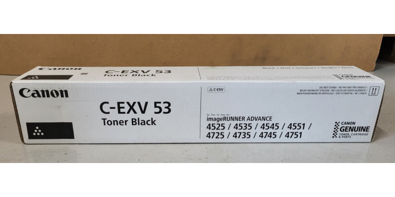Toner Canon C-EXV 53 Schwarz 0473C002 Neu OVP A-Ware Original iR ADV 4525 4535 