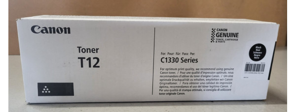 Toner Canon T12 Schwarz 5098C006 Neu OVP A-Ware Original iR C1330  . 