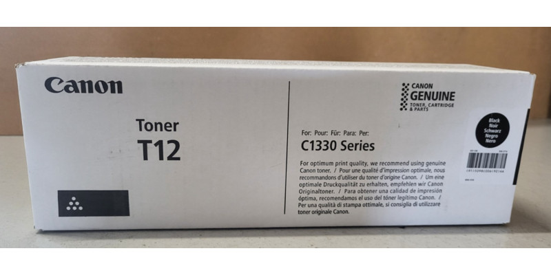 Toner Canon T12 Schwarz 5098C006 Neu OVP A-Ware Original iR C1330  . 