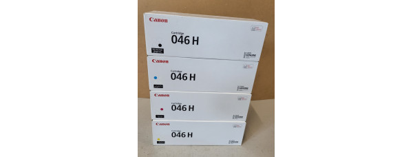 4 Toner Canon 046H 1254C004 1253C004 1252C004 Neu OVP A-Ware Original LBP650C Rg 