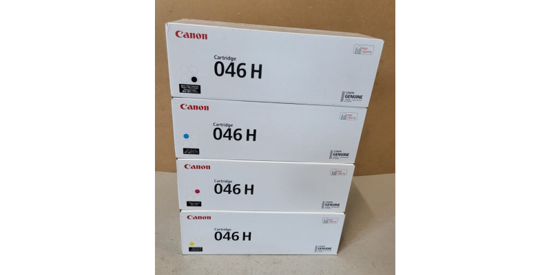 4 Toner Canon 046H 1254C004 1253C004 1252C004 Neu OVP A-Ware Original LBP650C Rg 