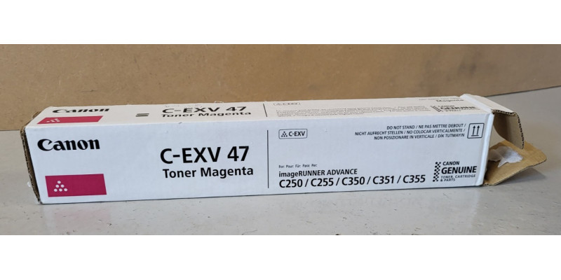 Toner Canon C-EXV47 Magenta Neu OVP Original iR ADV C250i . 