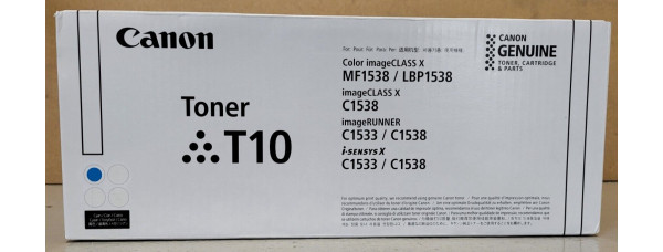 Toner Canon T10 Cyan 4565C001 Neu OVP A-Ware Original iR C1533   